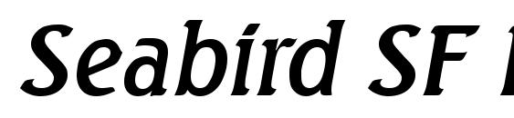 Seabird SF Italic font, free Seabird SF Italic font, preview Seabird SF Italic font
