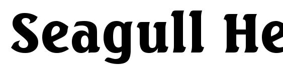 Seagull Heavy BT font, free Seagull Heavy BT font, preview Seagull Heavy BT font