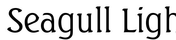 Seagull Light BT Font