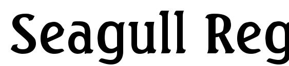 Seagull Regular font, free Seagull Regular font, preview Seagull Regular font