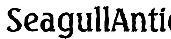 SeagullAntique Regular font, free SeagullAntique Regular font, preview SeagullAntique Regular font