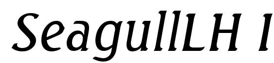 SeagullLH Italic font, free SeagullLH Italic font, preview SeagullLH Italic font