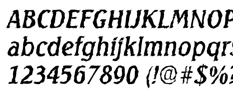 glyphs SeagullRandom Italic font, сharacters SeagullRandom Italic font, symbols SeagullRandom Italic font, character map SeagullRandom Italic font, preview SeagullRandom Italic font, abc SeagullRandom Italic font, SeagullRandom Italic font