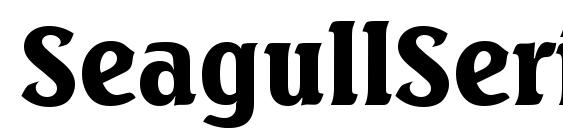 SeagullSerial Black Regular Font
