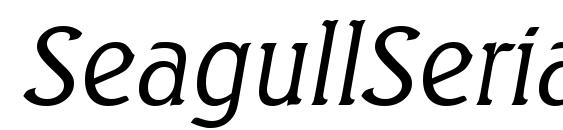 SeagullSerial Light Italic font, free SeagullSerial Light Italic font, preview SeagullSerial Light Italic font
