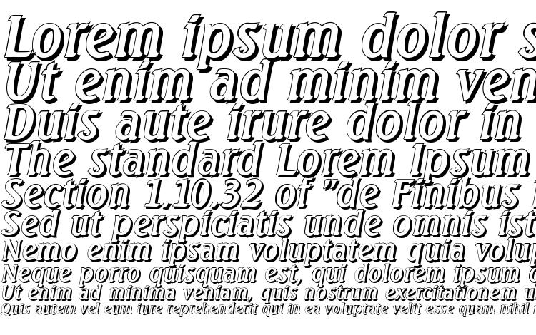 specimens SeagullShadow Italic font, sample SeagullShadow Italic font, an example of writing SeagullShadow Italic font, review SeagullShadow Italic font, preview SeagullShadow Italic font, SeagullShadow Italic font