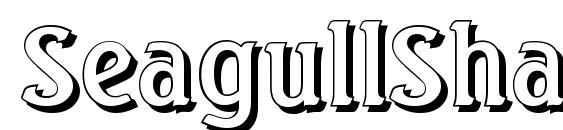 шрифт SeagullShadow Regular, бесплатный шрифт SeagullShadow Regular, предварительный просмотр шрифта SeagullShadow Regular