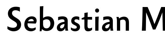 Sebastian Medium Pro font, free Sebastian Medium Pro font, preview Sebastian Medium Pro font