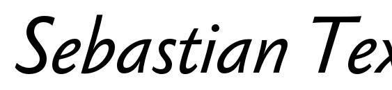 Sebastian Text Pro Italic Font