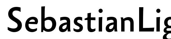 SebastianLight Bold font, free SebastianLight Bold font, preview SebastianLight Bold font