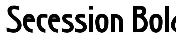 Secession Bold font, free Secession Bold font, preview Secession Bold font