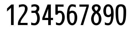 SecessionLight DemiBold Font, Number Fonts