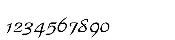 Second Road Font, Number Fonts