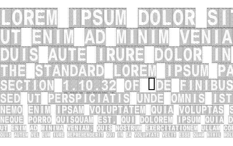 specimens Secure16a font, sample Secure16a font, an example of writing Secure16a font, review Secure16a font, preview Secure16a font, Secure16a font