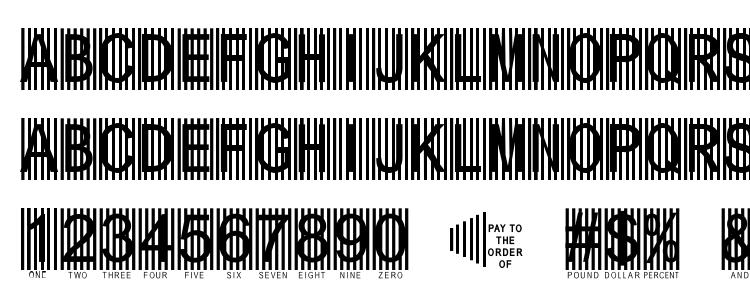 glyphs Secure6a font, сharacters Secure6a font, symbols Secure6a font, character map Secure6a font, preview Secure6a font, abc Secure6a font, Secure6a font