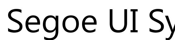 шрифт Segoe UI Symbol, бесплатный шрифт Segoe UI Symbol, предварительный просмотр шрифта Segoe UI Symbol