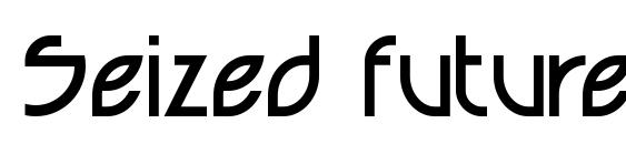 Seized future font, free Seized future font, preview Seized future font