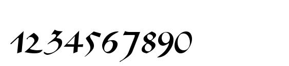 Semia Script SSi Font, Number Fonts
