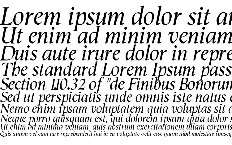 specimens Semper Italic font, sample Semper Italic font, an example of writing Semper Italic font, review Semper Italic font, preview Semper Italic font, Semper Italic font