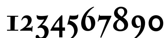 SerapionII Bold Font, Number Fonts