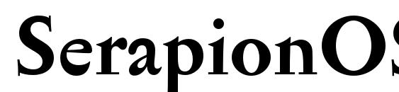 SerapionOSF Bold font, free SerapionOSF Bold font, preview SerapionOSF Bold font