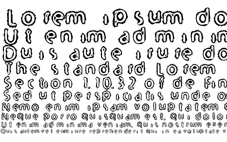 specimens Serated font, sample Serated font, an example of writing Serated font, review Serated font, preview Serated font, Serated font