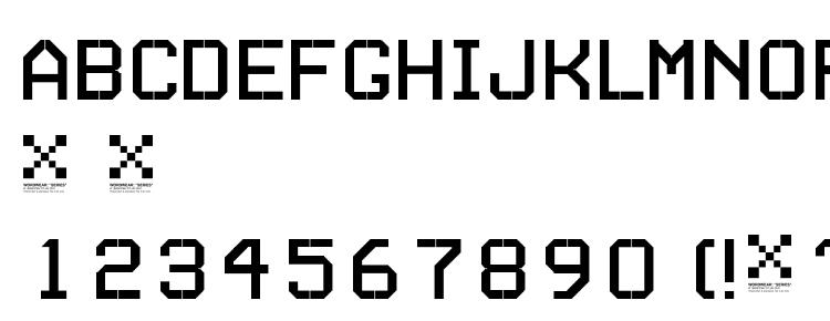 glyphs Seriesb font, сharacters Seriesb font, symbols Seriesb font, character map Seriesb font, preview Seriesb font, abc Seriesb font, Seriesb font