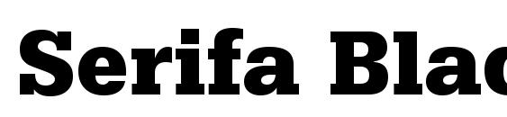 Serifa Black BT font, free Serifa Black BT font, preview Serifa Black BT font
