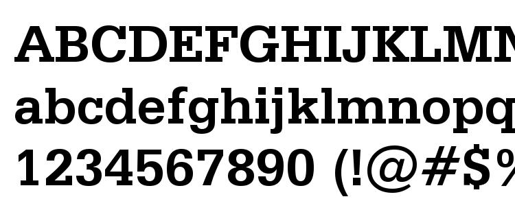 glyphs Serifa Bold BT font, сharacters Serifa Bold BT font, symbols Serifa Bold BT font, character map Serifa Bold BT font, preview Serifa Bold BT font, abc Serifa Bold BT font, Serifa Bold BT font