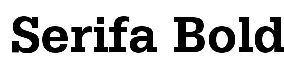 Serifa Bold BT font, free Serifa Bold BT font, preview Serifa Bold BT font