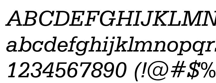 glyphs Serifa Italic BT font, сharacters Serifa Italic BT font, symbols Serifa Italic BT font, character map Serifa Italic BT font, preview Serifa Italic BT font, abc Serifa Italic BT font, Serifa Italic BT font