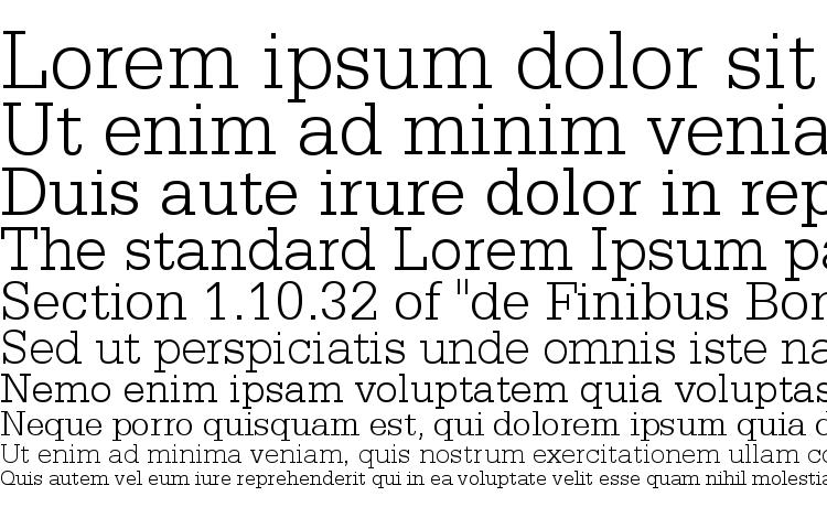 specimens Serifa Light BT font, sample Serifa Light BT font, an example of writing Serifa Light BT font, review Serifa Light BT font, preview Serifa Light BT font, Serifa Light BT font