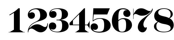 Serifercps bold Font, Number Fonts