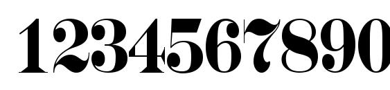 Serifncb Font, Number Fonts