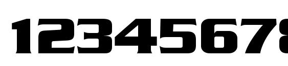 Serpentine LT Bold Font, Number Fonts