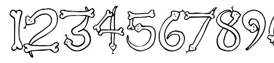 Serpents Font, Number Fonts