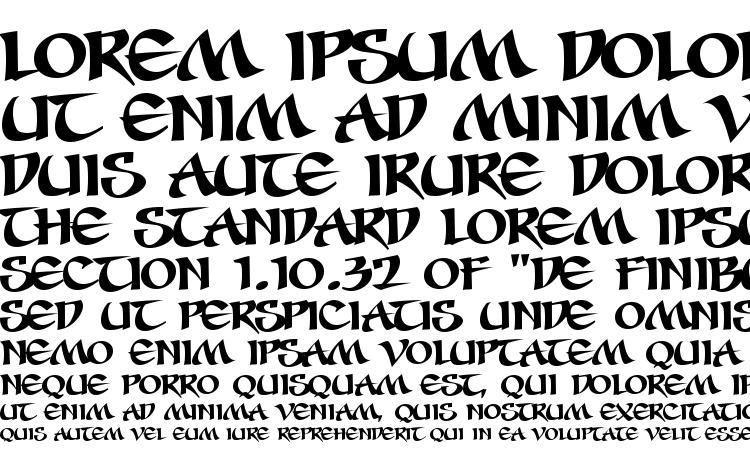 specimens Seven Swordsmen BB font, sample Seven Swordsmen BB font, an example of writing Seven Swordsmen BB font, review Seven Swordsmen BB font, preview Seven Swordsmen BB font, Seven Swordsmen BB font