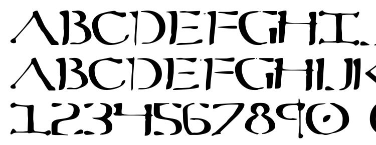glyphs Sever font, сharacters Sever font, symbols Sever font, character map Sever font, preview Sever font, abc Sever font, Sever font