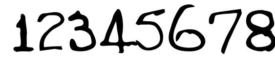 Sewell Regular Font, Number Fonts