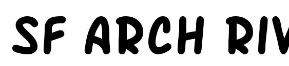 Шрифт SF Arch Rival Bold