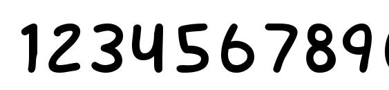 SF Arch Rival Font, Number Fonts