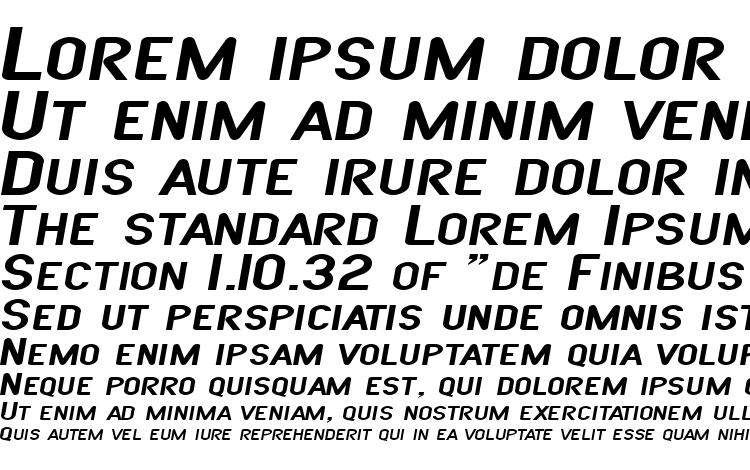 specimens SF Atarian System Extended Italic font, sample SF Atarian System Extended Italic font, an example of writing SF Atarian System Extended Italic font, review SF Atarian System Extended Italic font, preview SF Atarian System Extended Italic font, SF Atarian System Extended Italic font