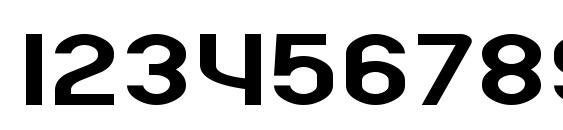 SF Atarian System Extended Font, Number Fonts