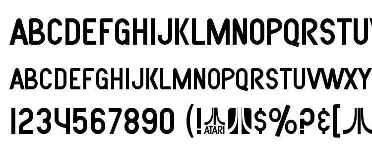 glyphs SF Atarian System font, сharacters SF Atarian System font, symbols SF Atarian System font, character map SF Atarian System font, preview SF Atarian System font, abc SF Atarian System font, SF Atarian System font