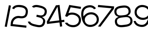 SF Beaverton SC Light Font, Number Fonts