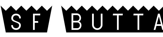 SF Buttacup Font