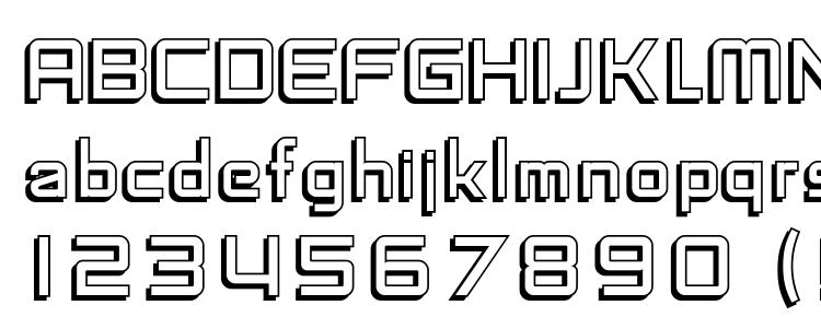 SF Chaerilidae Shaded Font Download Free / LegionFonts