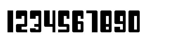 SF Cosmic Age Font, Number Fonts
