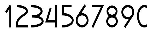 SF Diego Sans Condensed Font, Number Fonts