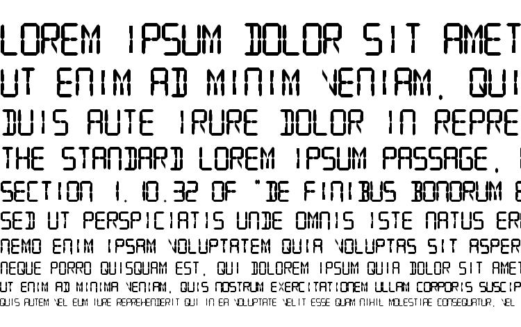 specimens SF Digital Readout Heavy font, sample SF Digital Readout Heavy font, an example of writing SF Digital Readout Heavy font, review SF Digital Readout Heavy font, preview SF Digital Readout Heavy font, SF Digital Readout Heavy font